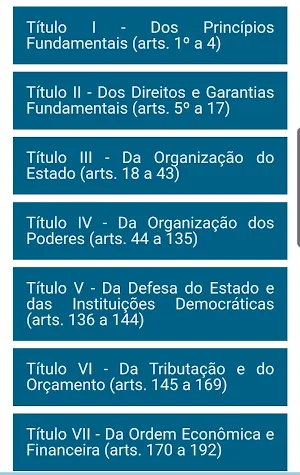 Contitução Screenshot 1