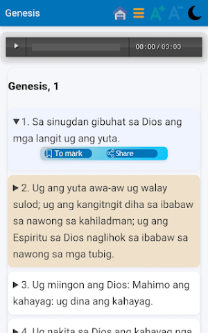 Cebuano Bible + English Screenshot 1