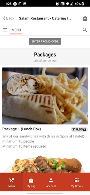 Salam Restaurant Screenshot 2