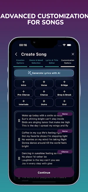MusicTune AI - Song Generator Screenshot 3