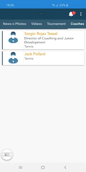 Highlands Tennis Academy Screenshot 1