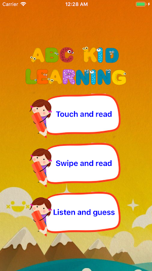 English Alphabet Learning 123 Screenshot 0