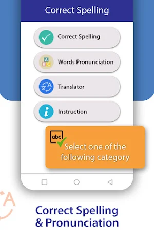 Correct Spelling and Pronunciations and Translator Screenshot 1