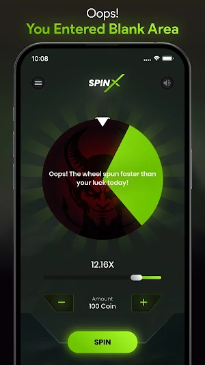 SpinX - Spin to win Screenshot 1