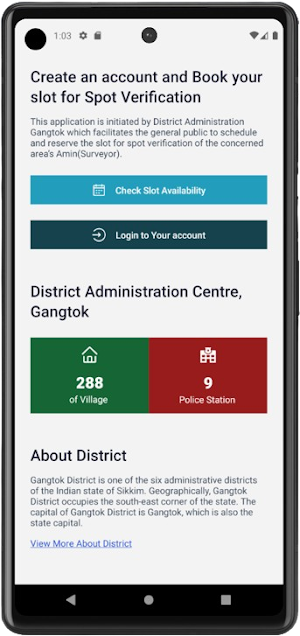 Amin App - Gangtok Screenshot 1