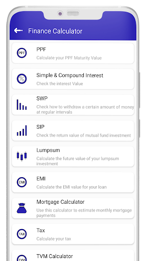Business Loan EMI Calculator Screenshot 1