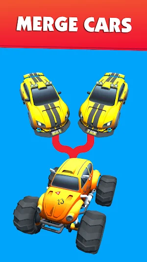 Merge Cars 3D Screenshot 0