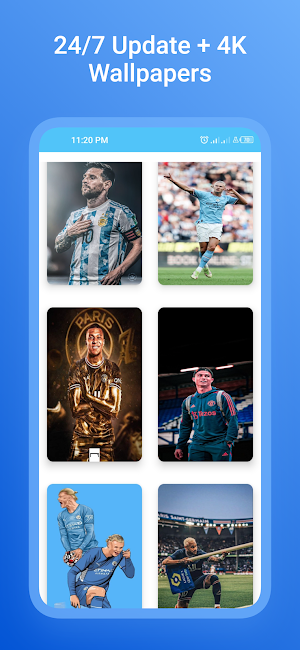 Football Wallpaper in 4K HD Screenshot 3
