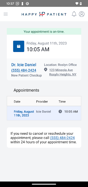 Happy Patient Screenshot 1