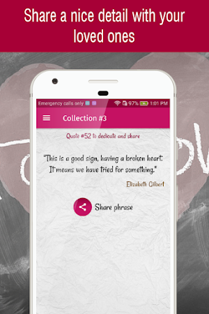 heartbroken quotes, messages Screenshot 3