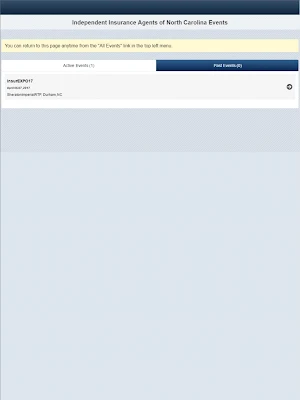 IIANC Conferences and Events Screenshot 3