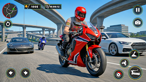Moto Bike Racing Bike Games 3D Screenshot 1