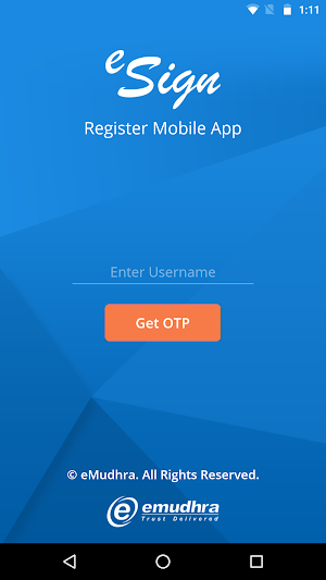 eMudhra eSign Screenshot 1