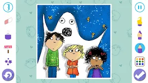 Charlie and Lola Colouring Screenshot 2