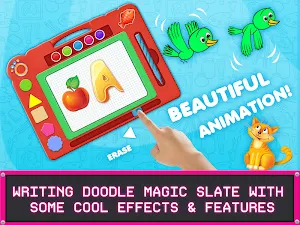Kids Magic Slate Simulator - Toddlers Drawing Pad Screenshot 1