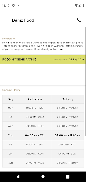 Deniz Food Screenshot 3
