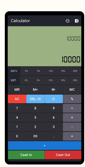 CITIZEN CALCULATOR WITH GST Screenshot 0