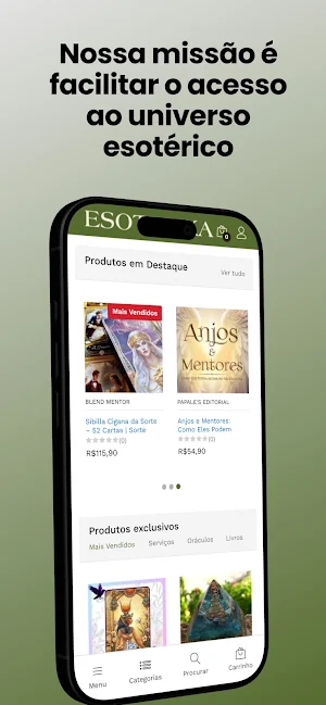 Esoterika Shop Screenshot 2