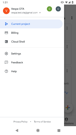 Google Cloud Console Screenshot 0