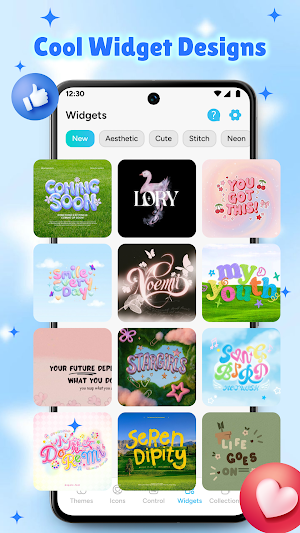 iTheme: Color Widgets & Themes Screenshot 1