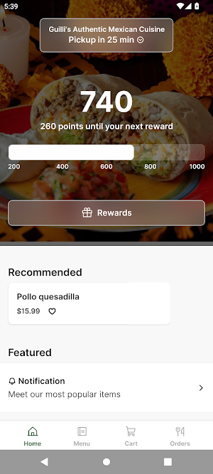 Guilli's Authentic Mexican Screenshot 0