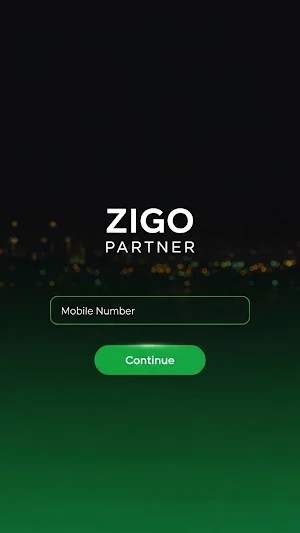 ZIGO Partner – Driver Ride App Screenshot 0