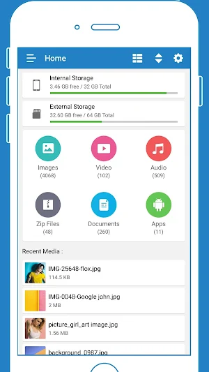 Smart USB OTG File Manager Screenshot 0
