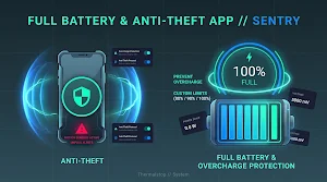 Full Battery Anti Theft Alarm Screenshot 2