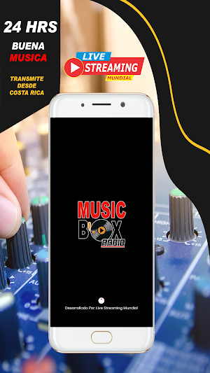 Music Box Radio Costa Rica Screenshot 1