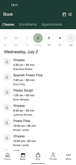 Maison du Yoga Screenshot 1
