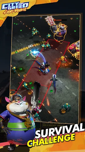 City of Greed:Cyber Rodent Screenshot 0