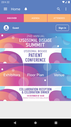 Lysosomal Disease Summit Screenshot 1