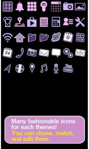 Poppin pink 'n' purple Theme Screenshot 3