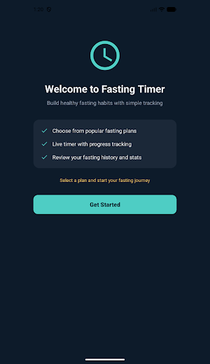 Fasting Timer Screenshot 1