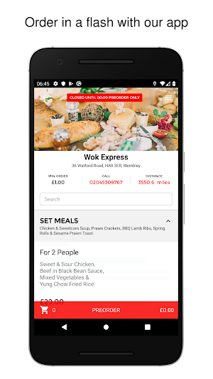 Wok Express Screenshot 0