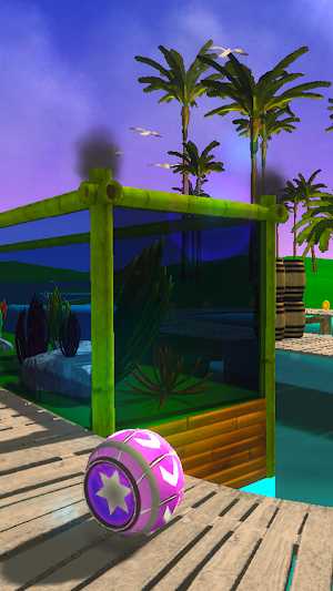 Rolling Balls Sea Race Screenshot 0
