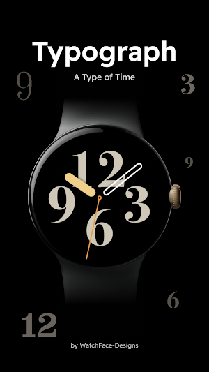 Typograph - Watch Face Screenshot 0