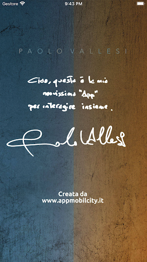 Paolo Vallesi Screenshot 0