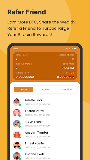 Bitcoin Mining Simulation Screenshot 2