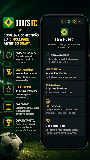 38 Brasil: Modo Treinador Screenshot 1