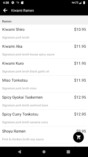 Kiwami Ramen Screenshot 2