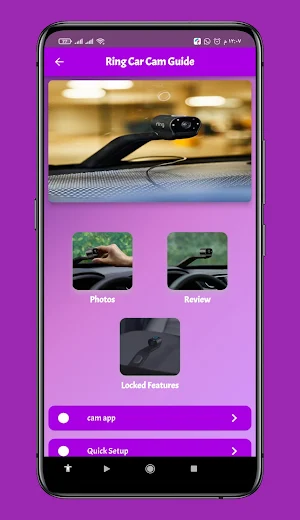 Ring Car Cam Guide Screenshot 3