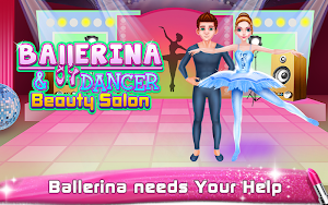 Ballerina Dancer Beauty Salon Screenshot 2