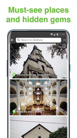 Ženklava SmartGuide - Audio Guide & Offline Maps Screenshot 2