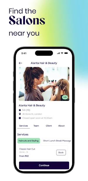 Salonist for Customer Screenshot 3