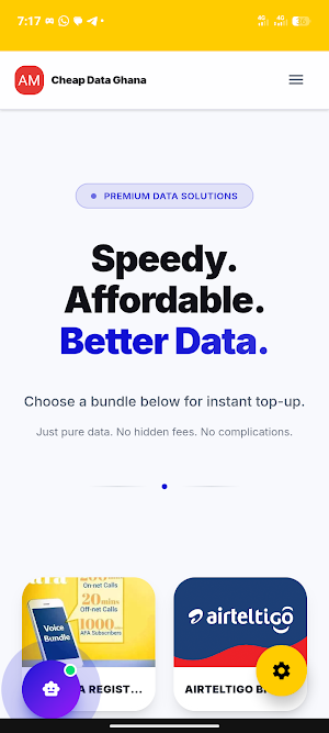 Cheap Data Bundle - Ghana Screenshot 1