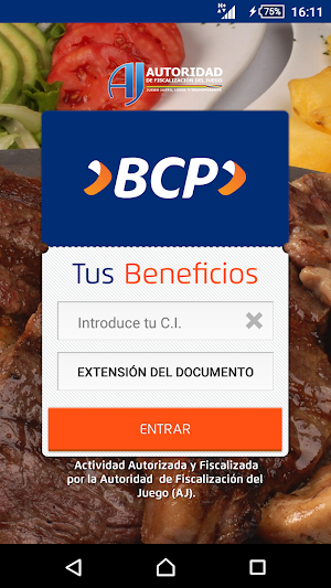 Tus Beneficios BCP Bolivia Screenshot 1