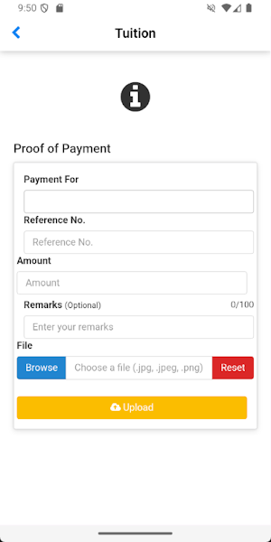 LCC Iriga Mobile Portal Screenshot 3