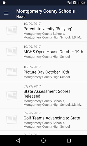 Montgomery County Schools Screenshot 1