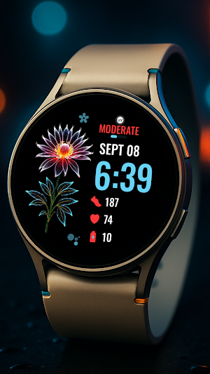 Floral Neon Digital Screenshot 2